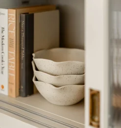 Ceramic Scalloped Bowl