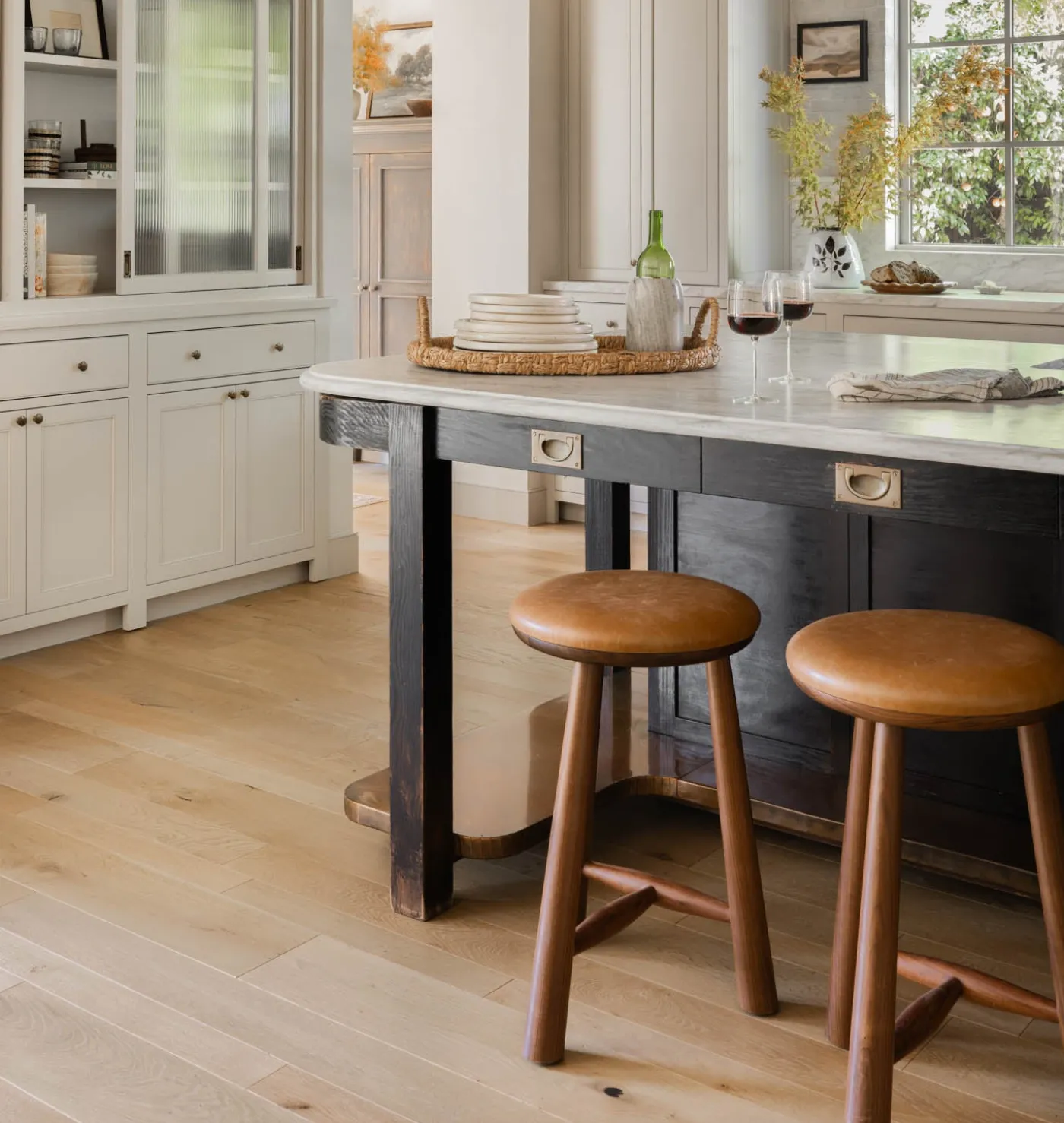Charlie Upholstered Counter Stool
