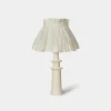 Checked Cotton Table Lamp