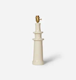 Checked Cotton Table Lamp