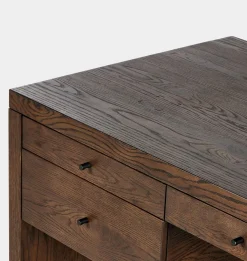 Chena Desk Umber Oak