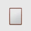 Chicory Leather Mirror