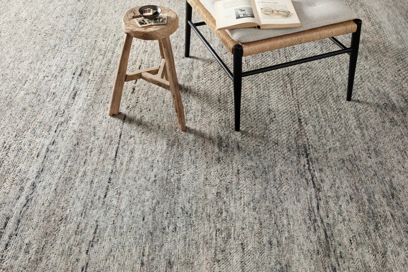 Collins COI-03 Pebble / Silver Area Rug