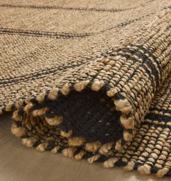 Colton CON-01 Natural / Black Area Rug