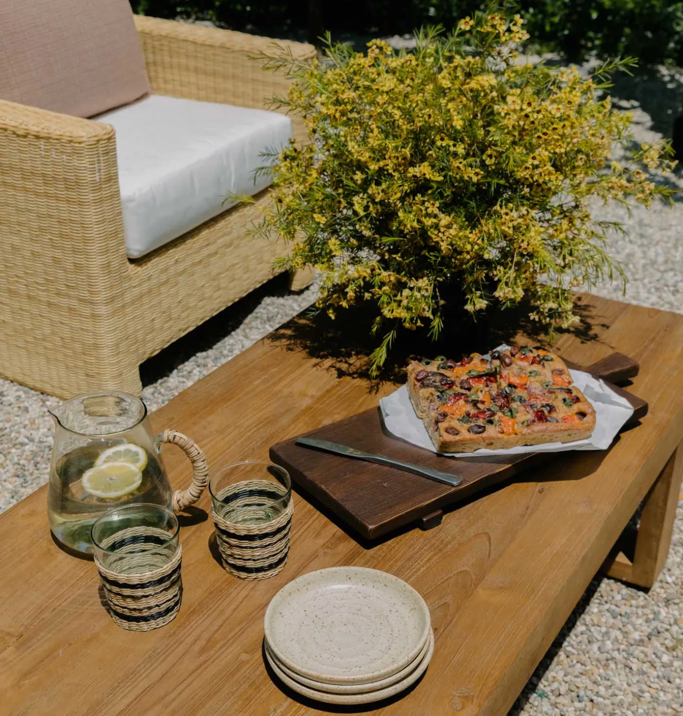 Concentric Ceramic Catch All Plate