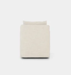 Douglas Slipcovered Swivel Chair