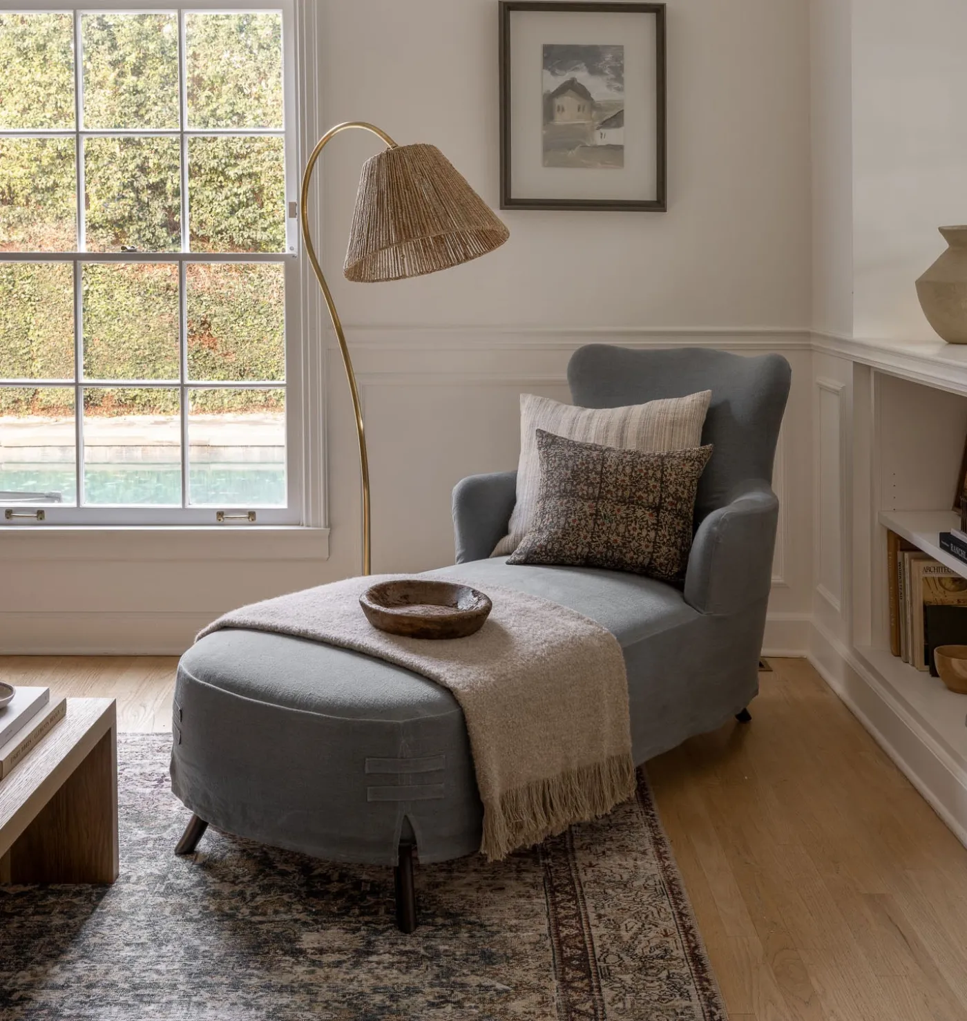 Dume Large Arched Floor Lamp