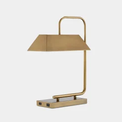Emeris Brass Table Lamp