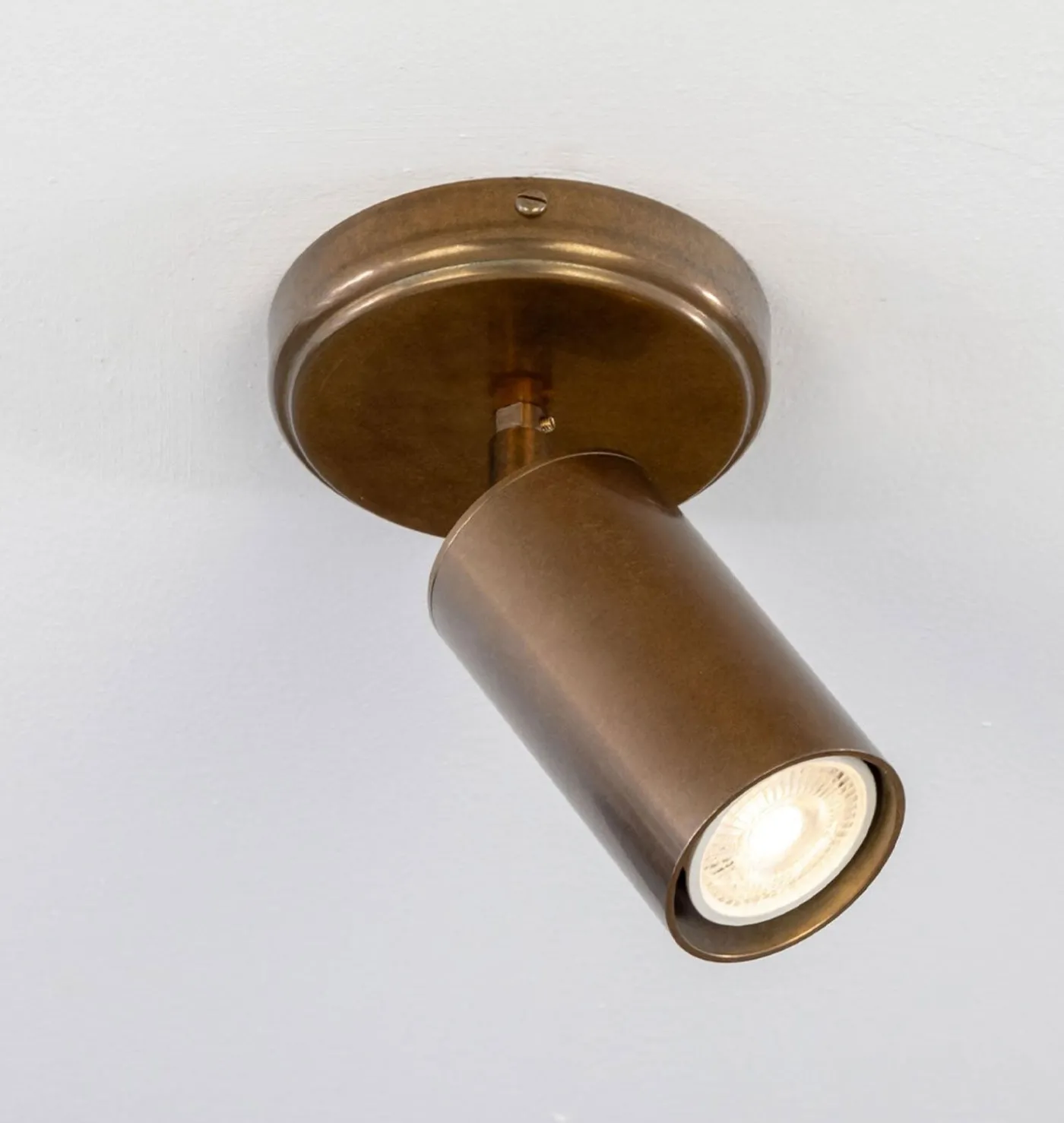 Evanston Ceiling Light Antique Brass