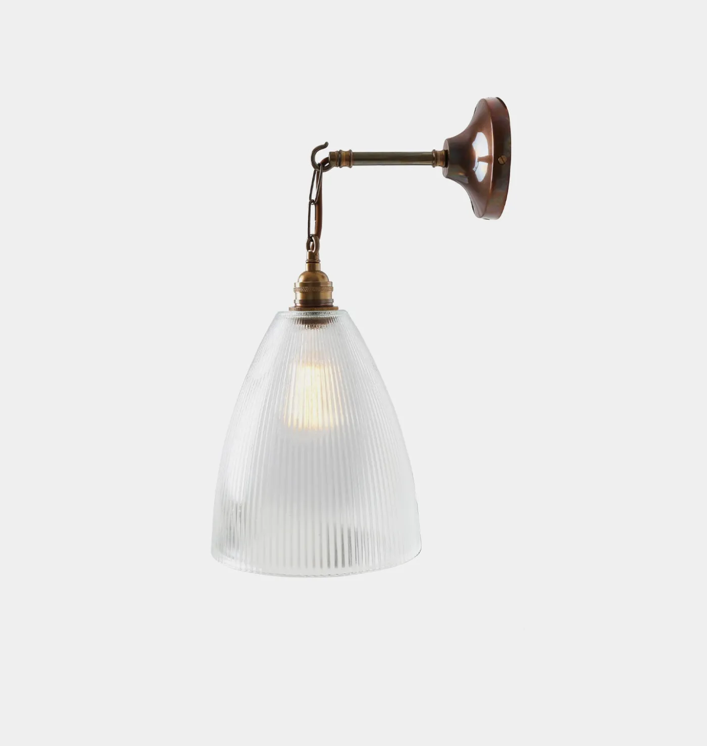 Fend Prismatic Glass Wall Light