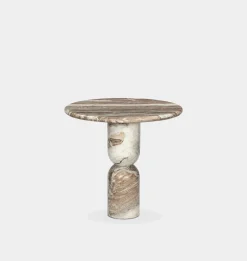Figueroa Round Marble Dining Table