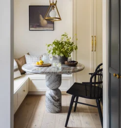 Figueroa Round Marble Dining Table