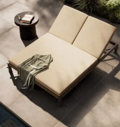 Finnegan Outdoor Double Chaise