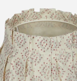 Floral Posy Linen Table Lamp