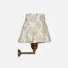 Floral Posy Linen Wall Sconce