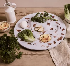 Floral Serving Platter