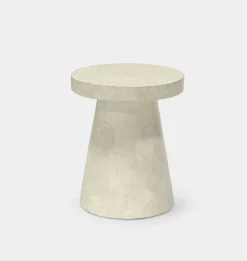 Foley Stone Outdoor Side Table