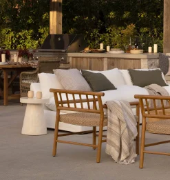 Foley Stone Outdoor Side Table