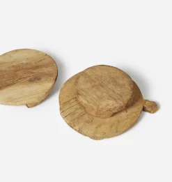 Found Bleached Chapati Board