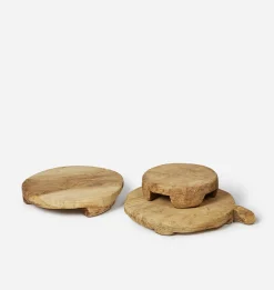 Found Bleached Chapati Board