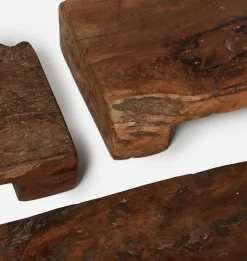 Found Natural Wood Pedestal