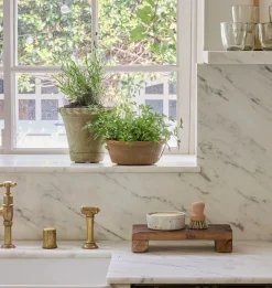 Found Natural Wood Pedestal