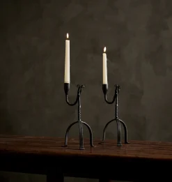 Freida Wrought Iron Taper Candle Holder