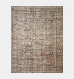 Georgie GER-06 Bordeaux / Antique Area Rug