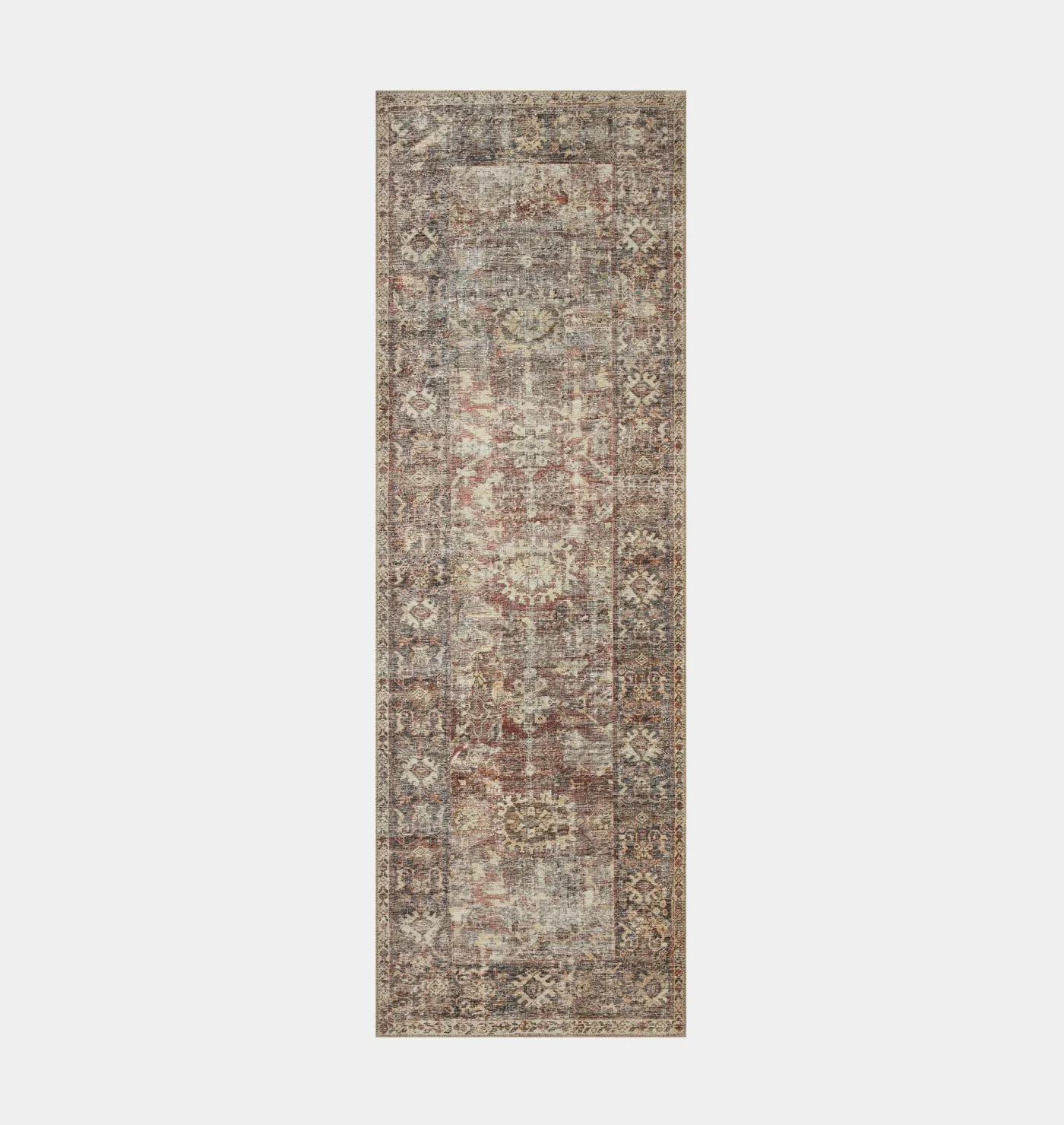 Georgie GER-06 Bordeaux / Antique Area Rug