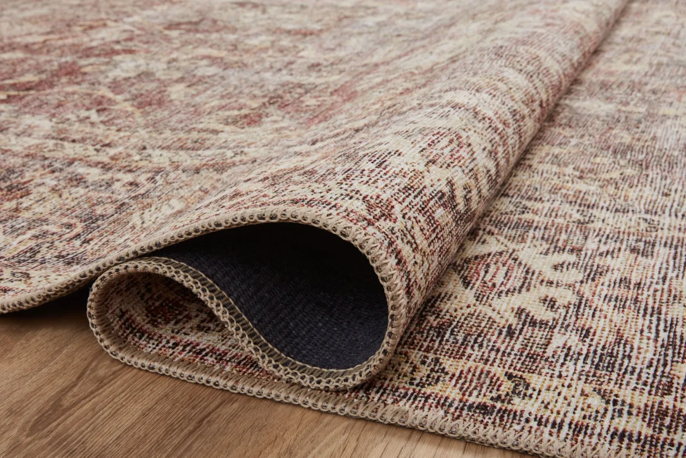 Georgie GER-06 Bordeaux / Antique Area Rug