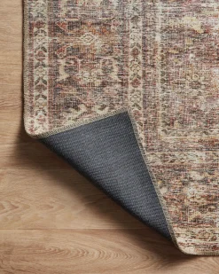 Georgie GER-06 Bordeaux / Antique Area Rug