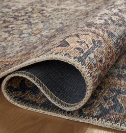 Georgie GER-05 Denim / Spice Area Rug
