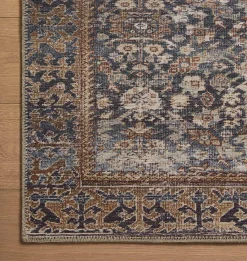 Georgie GER-05 Denim / Spice Area Rug