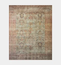 Georgie GER-03 Jade / Sunset Area Rug
