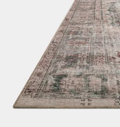 Georgie GER-08 Lagoon / Beige Area Rug