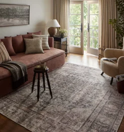 Georgie GER-08 Lagoon / Beige Area Rug