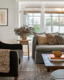 Georgie GER-07 Moss / Salmon Area Rug