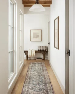 Georgie GER-04 Teal / Antique Area Rug