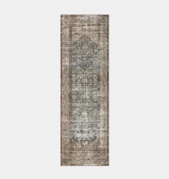 Georgie GER-04 Teal / Antique Area Rug