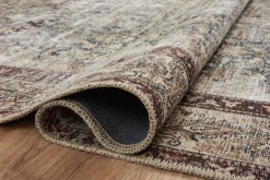 Georgie GER-04 Teal / Antique Area Rug