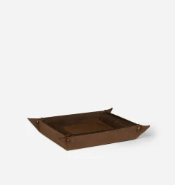 Goldwater Leather Tray S/3