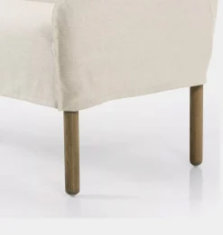 Grant Slipcovered Bench