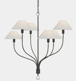 Griffin Large Staggered Tail Chandelier