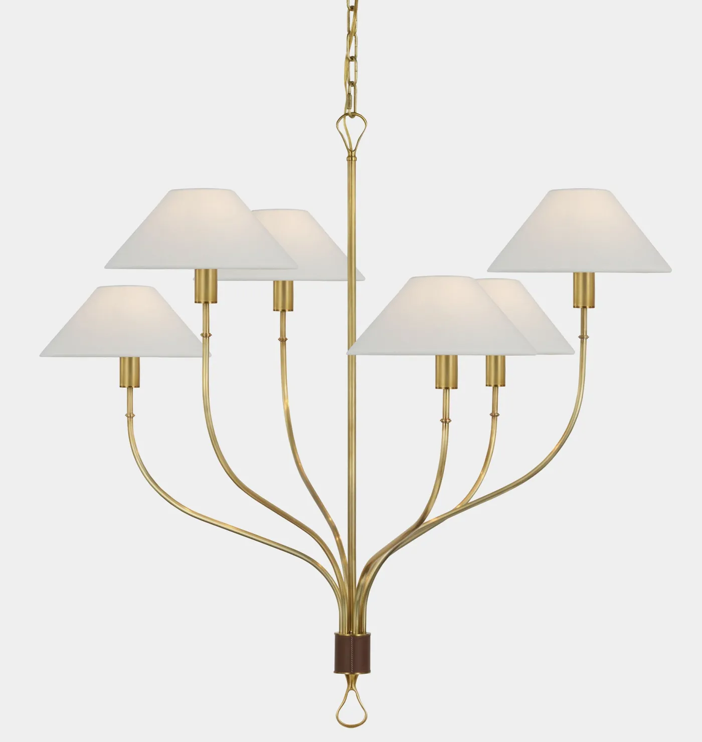 Griffin Large Staggered Tail Chandelier