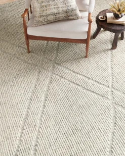 Gwyneth GWY-03 Ivory / Silver Area Rug