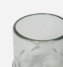 Handblown Dots Glass