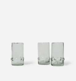 Handblown Dots Glass