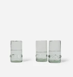 Handblown Dots Glass