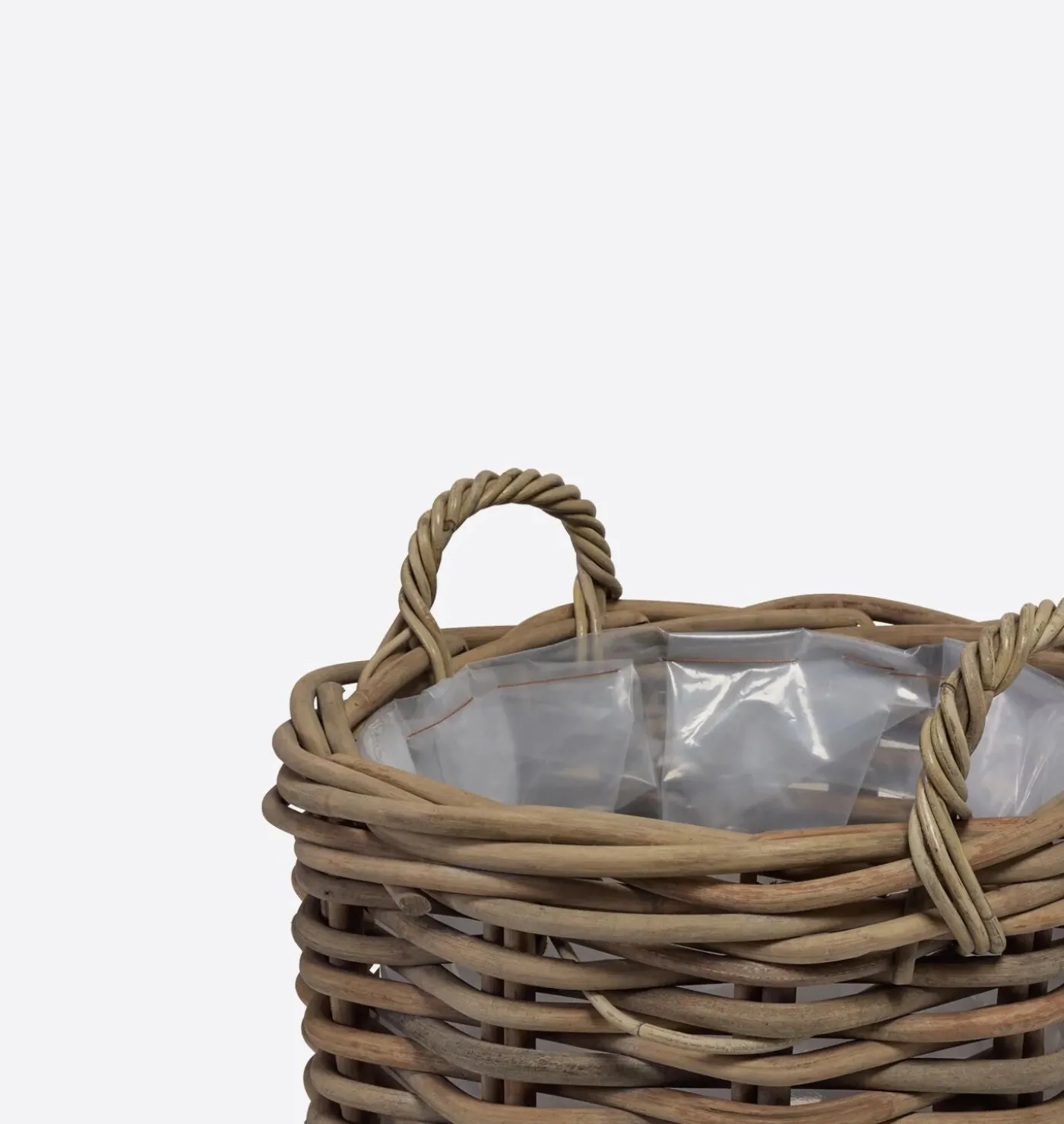Handwoven Rattan Planter