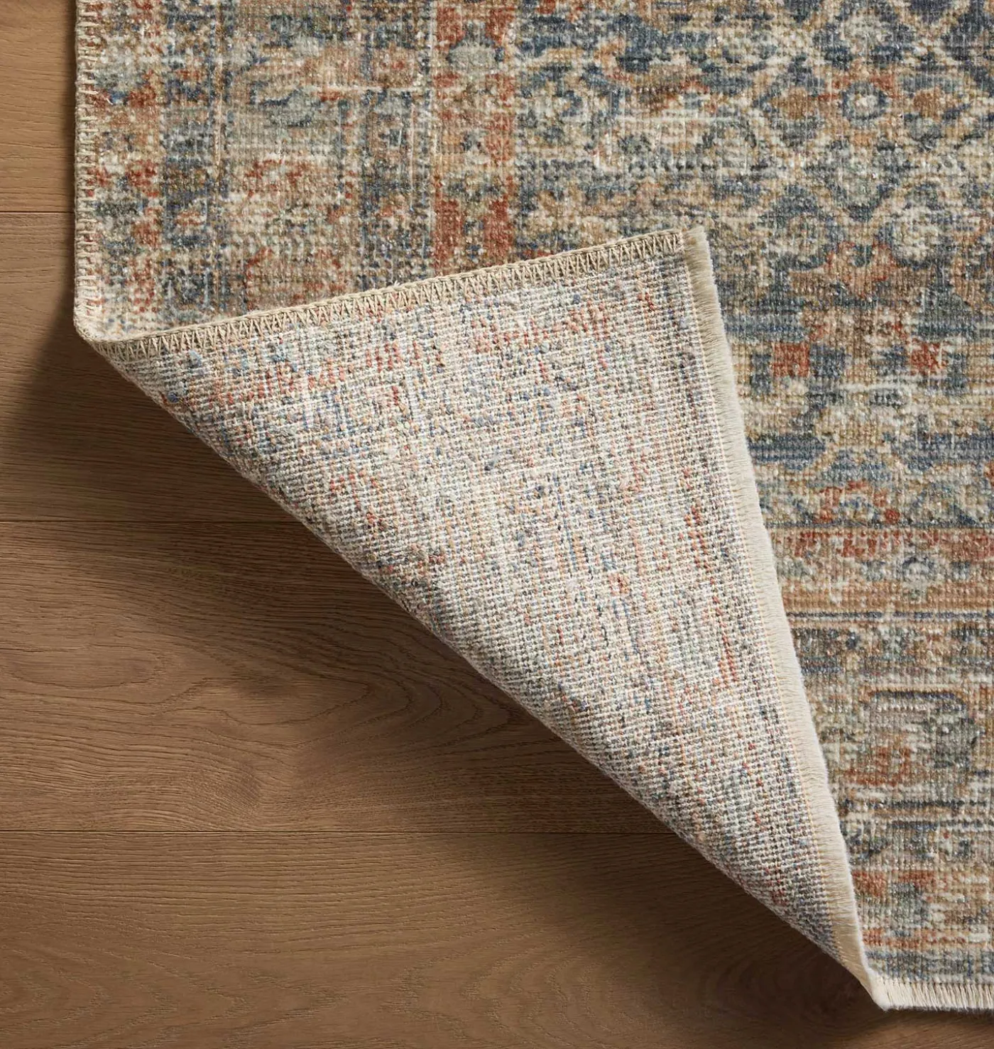 Heritage HER-12 Blue / Rust Area Rug